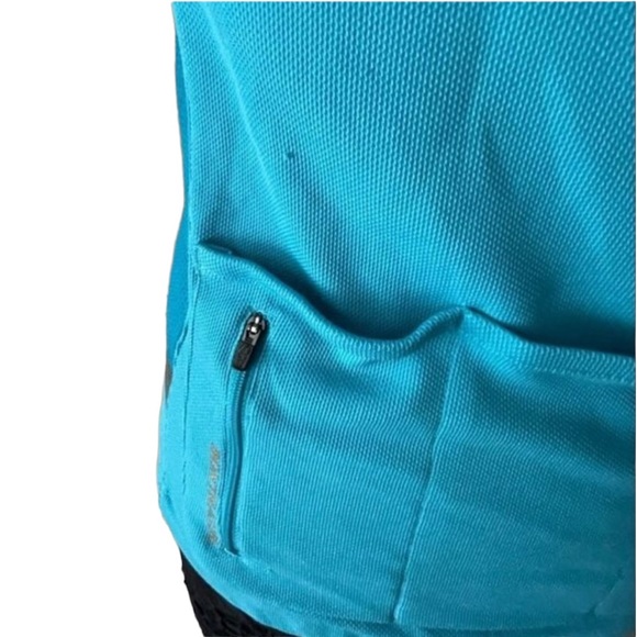 # 0033 Bontrager | Short Sleeve Cycling Jersey Shirt Blue Womens Large - Picture 9 of 16